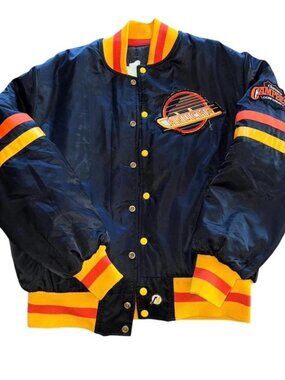 Vintage Canucks Satin Jacket